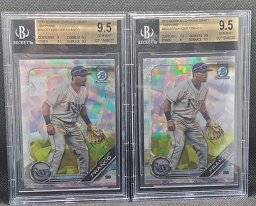 2019 Bowman Wander Franco Sapphire