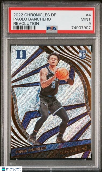 2022 Chronicles Draft Picks Paolo Banchero #4 PSA 9