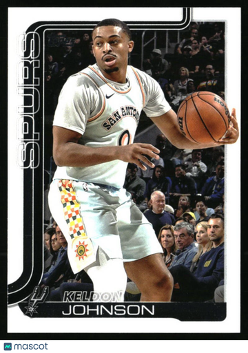 2025-26 Topps Keldon Johnson #200 San Antonio Spurs