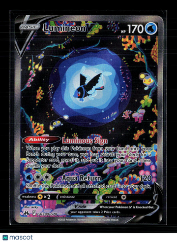 2023 Crown Zenith Lumineon V Holo SAR #GG39/GG70