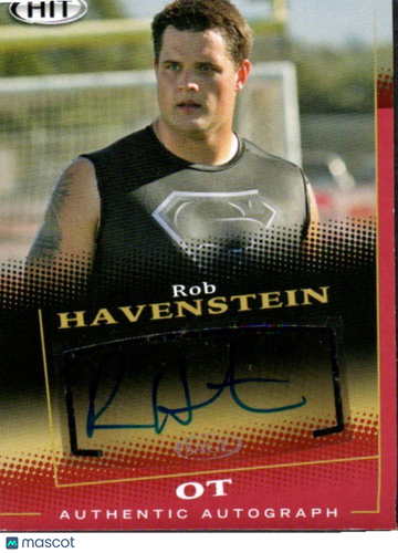 2015 SAGE HIT Rob Havenstein #A67 Autographs Black AU