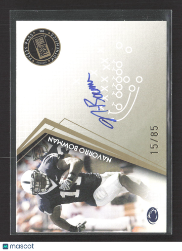 2010 Press Pass Signings NaVorro Bowman #PPS-NB /85