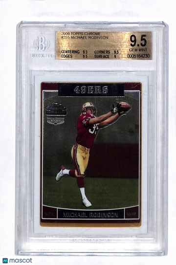 2006 Topps Chrome Michael Robinson #255 BGS 9.5
