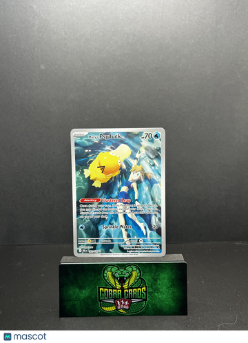 2025 Scarlet & Violet Destined Rivals Misty's Psyduck Holo Secret Rare #193/182