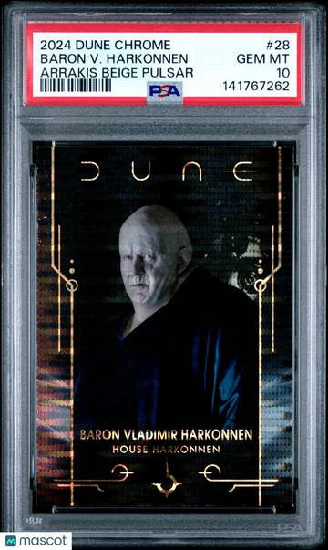 2024 Topps Chrome Dune Baron V. Harkonnen #28 PSA 10