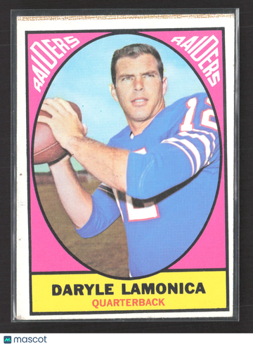 1967 Topps Daryle Lamonica #103