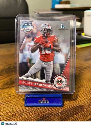 2023 Bowman Chrome Marvin Harrison #100 Chrome Rookie