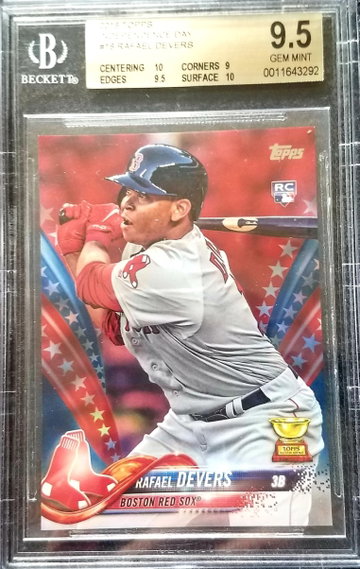 2018 Topps Rafael Devers