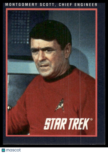 1991 Star Trek Montgomery Scott Chief Engineer #103