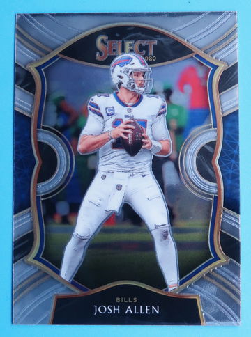 2020 Select NFL Football Josh Allen #22 Concourse Base Trading Card