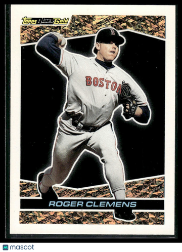 1993 Topps Roger Clemens #27 Black Gold