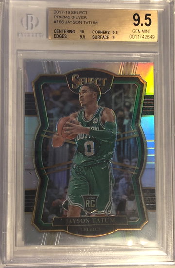 2017-18 Select Jayson Tatum Premier Silver holo
