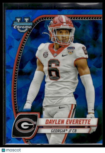 2024 Bowman University Chrome Sapphire Edition Daylen Everette #55