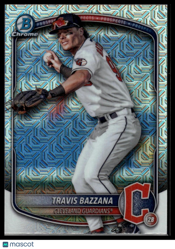 2025 Bowman Travis Bazzana #BCP-131 Chrome Prospects Mojo Refractor