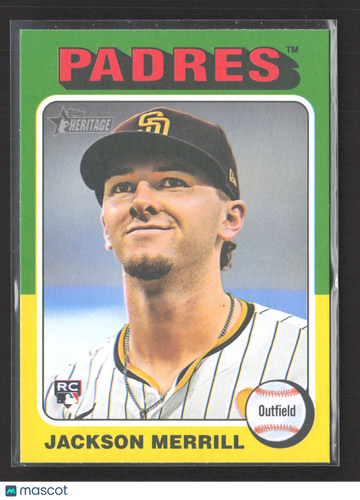 2025.746 Topps Heritage Jackson Merrill #689 RC