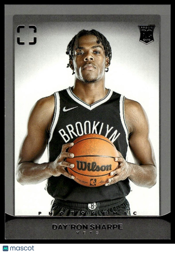 2021-22 Panini Photogenic Day'Ron Sharpe #129 Silver RC