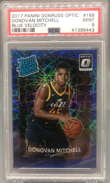 Donovan Mitchell 2017 Optic Blue Velocity 188