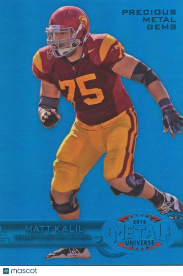 Matt Khalil 2013 Fleer Metal USC Trojans