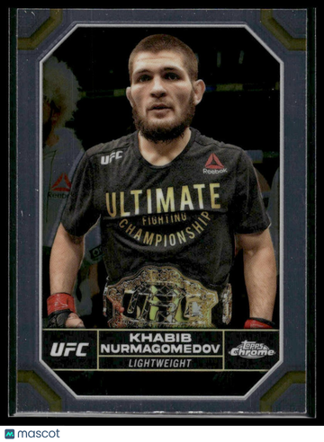 2024 Topps Chrome UFC Khabib Nurmagomedov #112