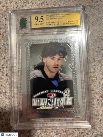1997-98 Donruss Preferred Jaromir Jagr #192 SGC 9.5