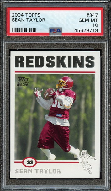2004 Topps Sean Taylor PSA 10