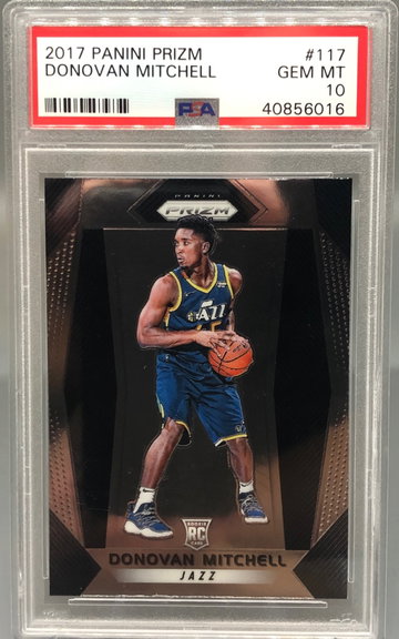 2017 Panini Prizm Donovan Mitchell 117