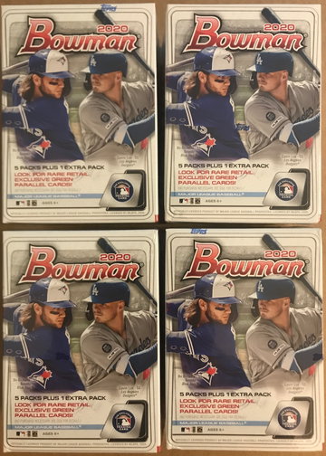 Bowman 2020 Blasters x4