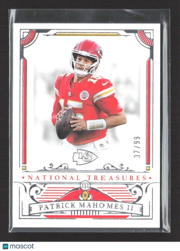 2026 Panini National Treasures Patrick Mahomes II #47 /99