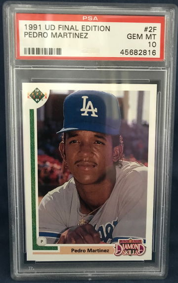 1991 Upper Deck Final Edition Pedro Martinez RC PSA 10