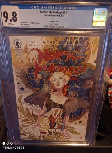 Norse Mythology II #1 Variant Cover NEIL GAIMAN!