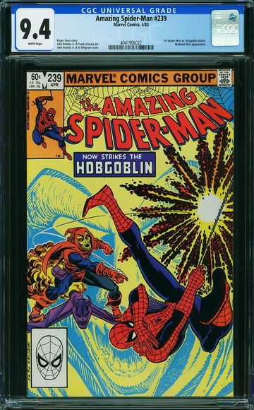 AMAZING SPIDER-MAN #239, CGC 9.4 NM