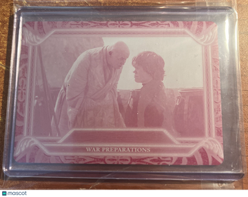 Game of Thrones: The Great Houses Peter Dinklage Insert Printing Plate Exclusive #TL13