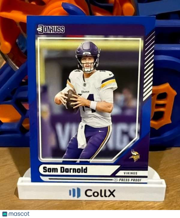 2024 Donruss - Press Proof Blue Sam Darnold #180
