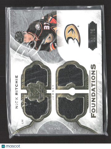 2016 Upper Deck The Cup Foundations Nick Ritchie #CF-NR Jersey