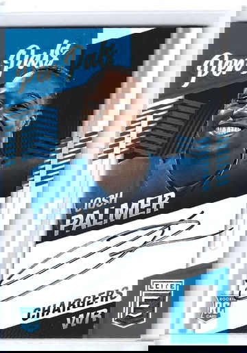 JOSH PALMER 2021 ELITE PEN PALS ROOKIE AUTOGRAPH AUTO -CHARGERS!!