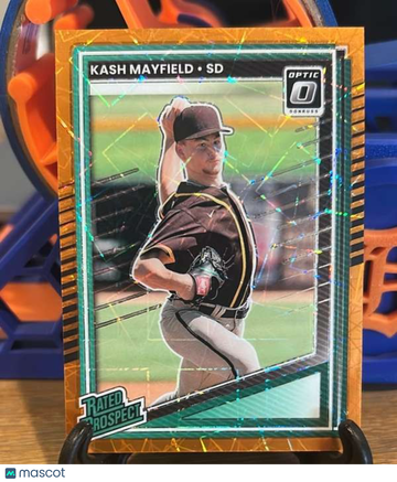 2025 Donruss - Optic Orange Velocity Kash Mayfield #183