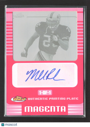 2005 Topps Finest Michael Robinson #178 Magenta /1 Authentic Printing Plate