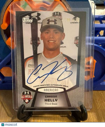2011 Bowman Carson Kelly Not Authenticated