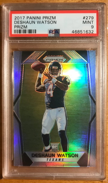 Deshaun Watson Prizm PSA 9