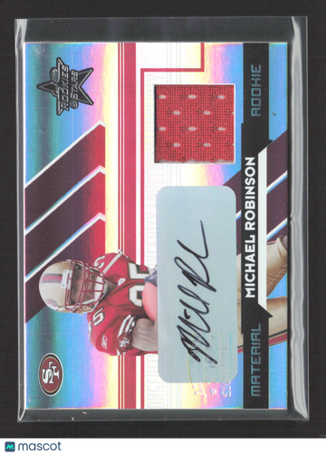 2006 Donruss Playoff Rookies & Stars Michael Robinson #264 Material Jersey
