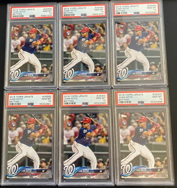 Juan Soto Lot of (6)