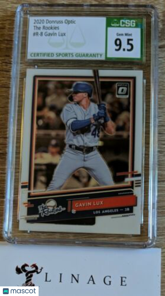 2020 Gavin Lux Rookie 9.5