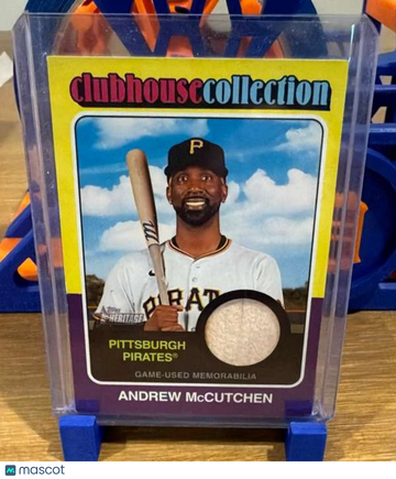 2024 Topps Heritage - Clubhouse Collection Relics (High Number) Andrew McCutchen #CCR-AM