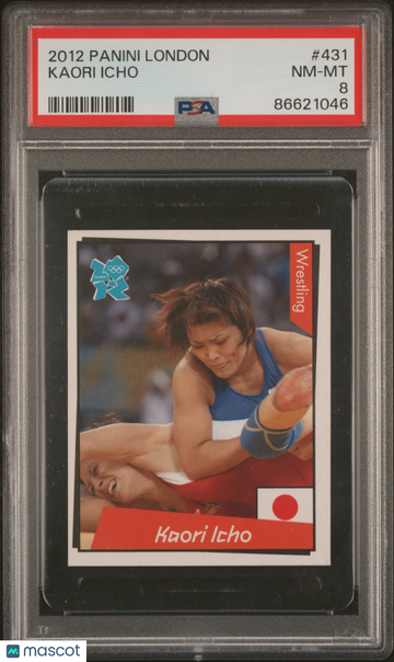 2012 Panini London Kaori Icho #431 PSA 8