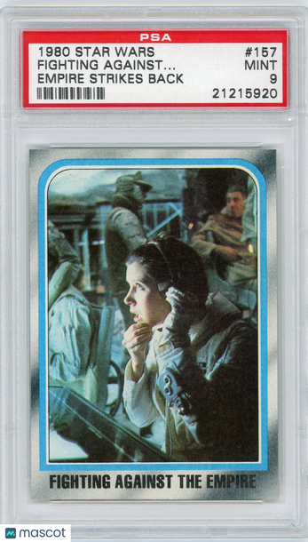 1980 Star Wars Empire Strikes Back Fighting Against.. . #157 PSA 9