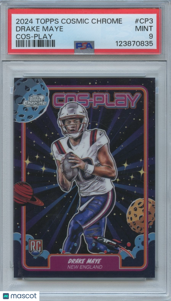 2024 Topps Chrome Drake Maye #CP3 Rookie PSA 9 Topps