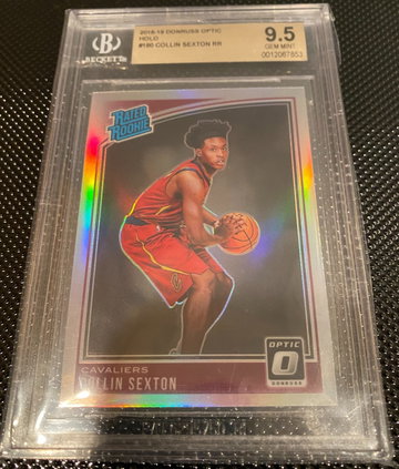 Collin Sexton Optic Holo BGS 9.5 ON FIRE