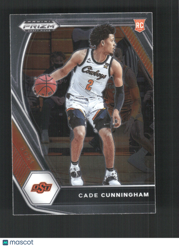 2021 Panini Prizm Draft Picks Cade Cunningham #1