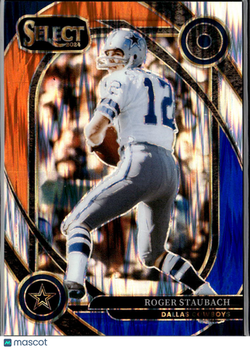 Roger Staubach 2025 Panini Select Prizm /35 Dallas Cowboys