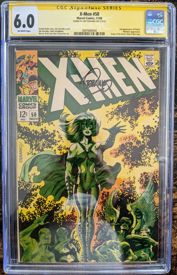X-Men #50 CGC 6.0 Signature Series